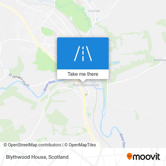 Blythwood House map