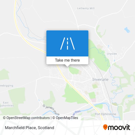 Marchfield Place map
