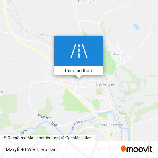 Maryfield West map