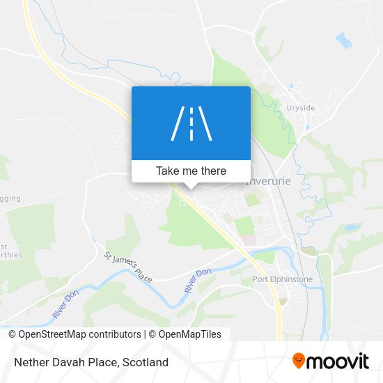 Nether Davah Place map