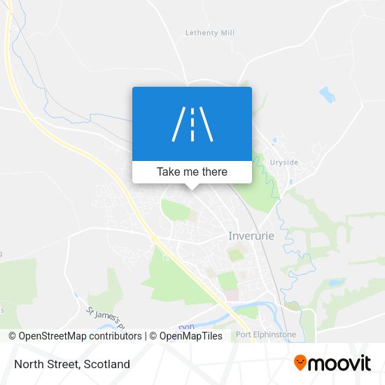 North Street map