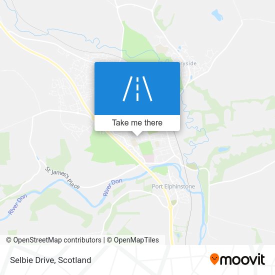 Selbie Drive map