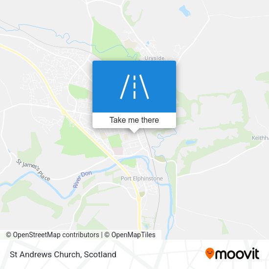 St Andrews Church map