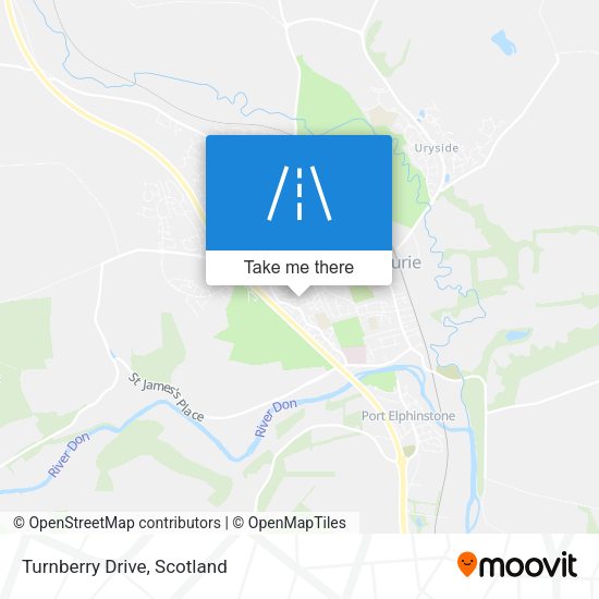 Turnberry Drive map