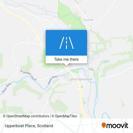 Upperboat Place map