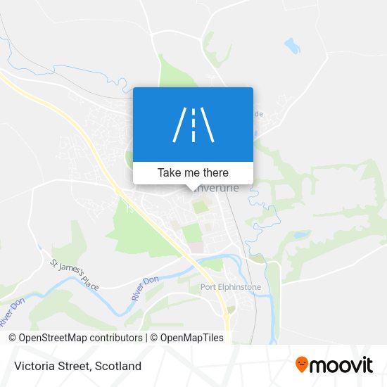 Victoria Street map