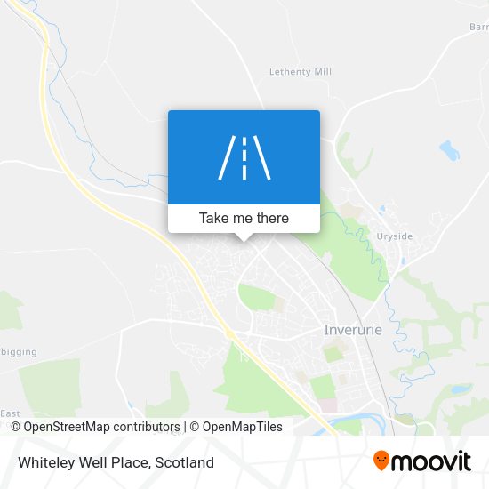 Whiteley Well Place map