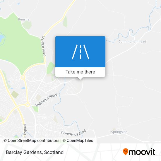 Barclay Gardens map