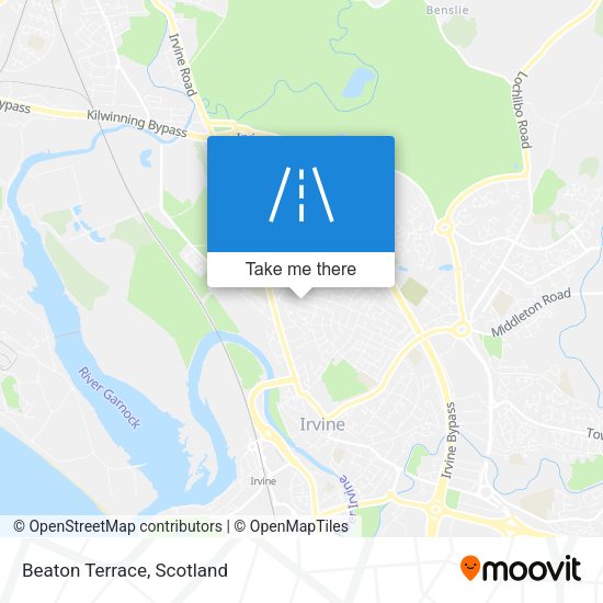 Beaton Terrace map