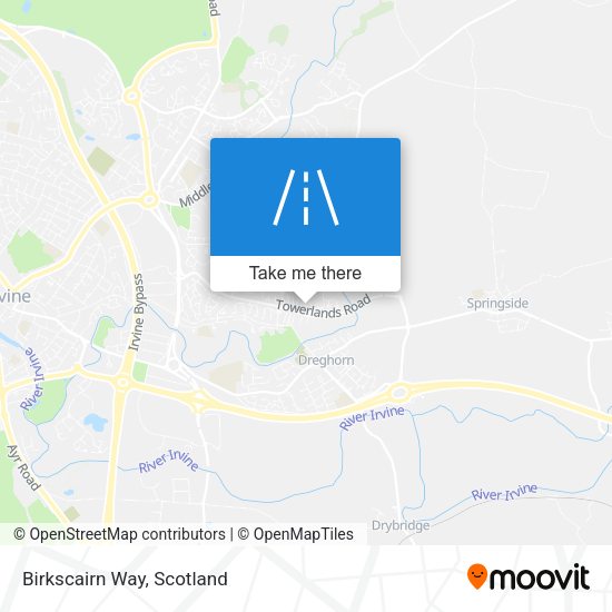 Birkscairn Way map