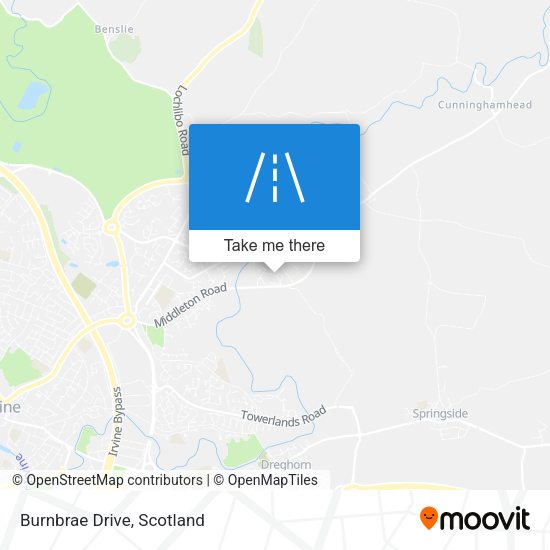 Burnbrae Drive map