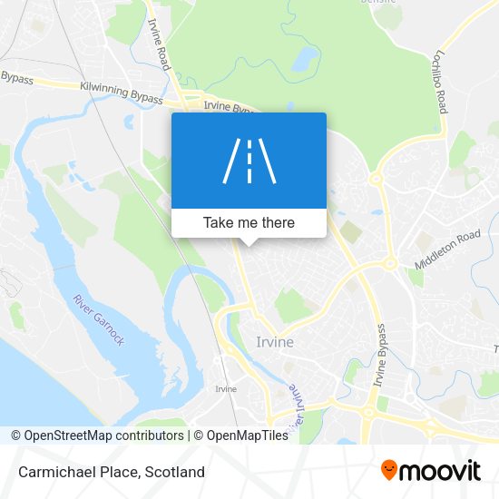 Carmichael Place map