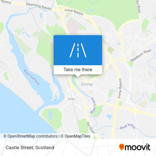 Castle Street map