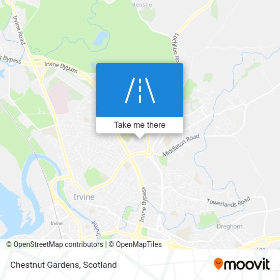 Chestnut Gardens map