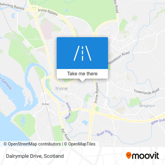 Dalrymple Drive map