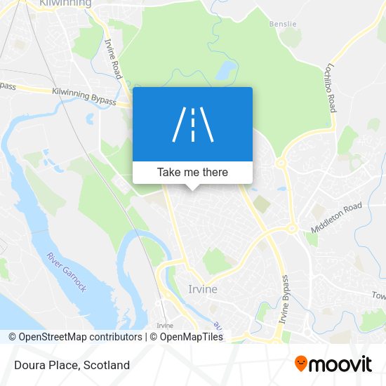 Doura Place map
