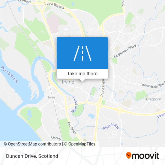 Duncan Drive map
