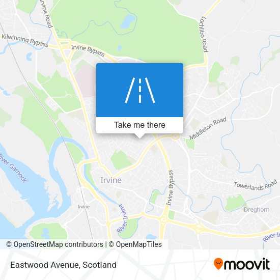 Eastwood Avenue map