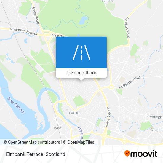 Elmbank Terrace map