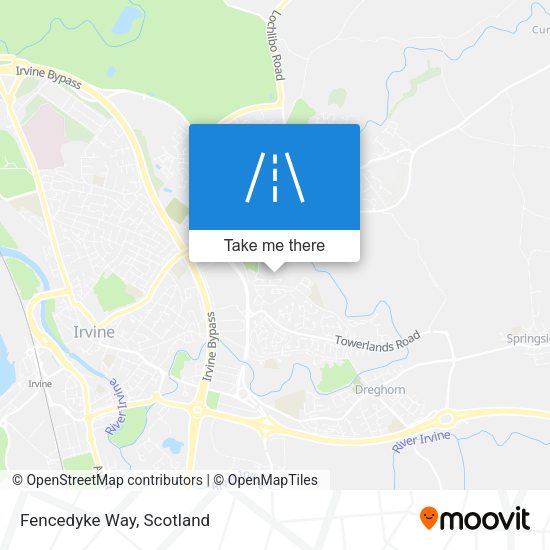 Fencedyke Way map