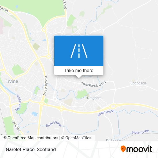 Garelet Place map