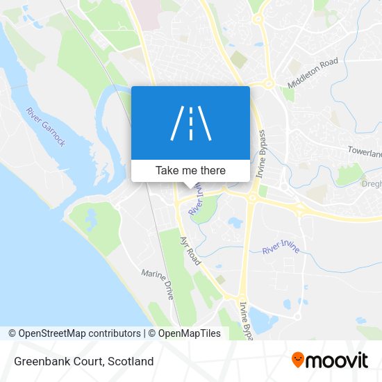 Greenbank Court map