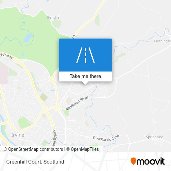 Greenhill Court map