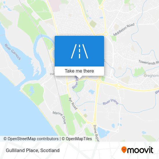 Gulliland Place map