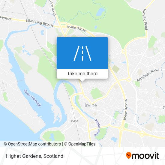 Highet Gardens map