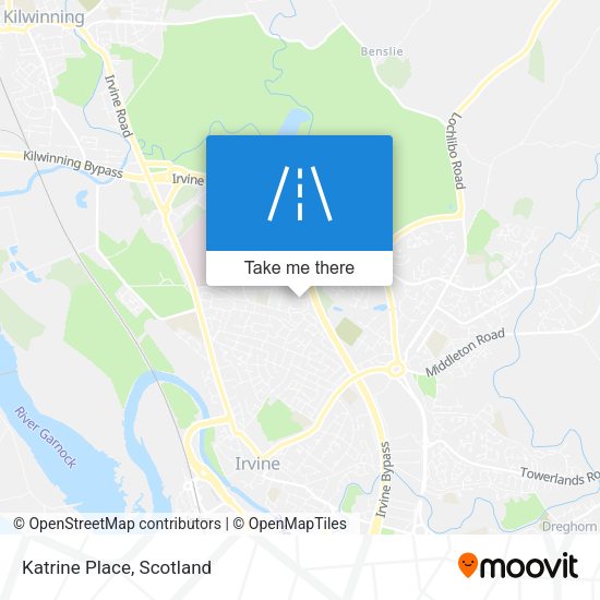 Katrine Place map