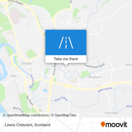 Lewis Crescent map