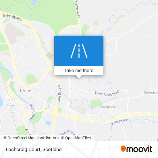 Lochcraig Court map