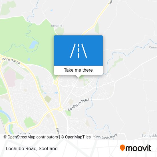 Lochilbo Road map