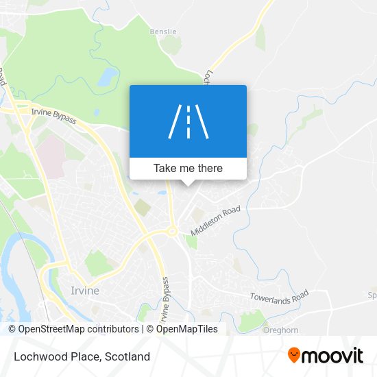 Lochwood Place map