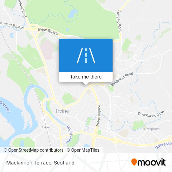 Mackinnon Terrace map