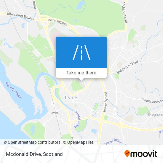 Mcdonald Drive map