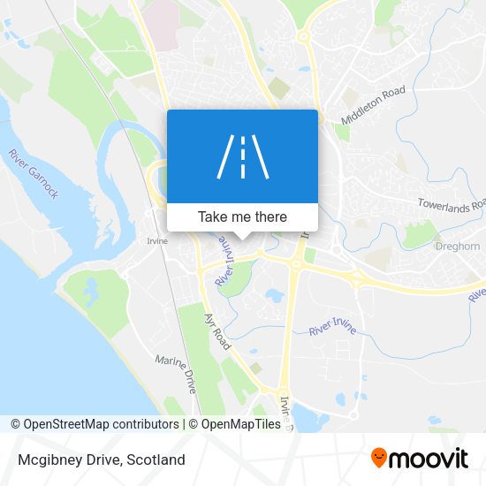 Mcgibney Drive map