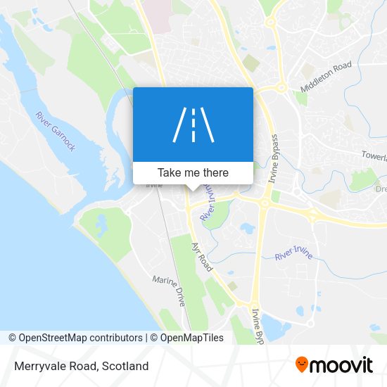 Merryvale Road map