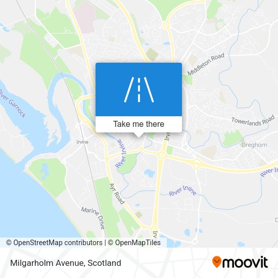 Milgarholm Avenue map