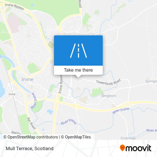 Mull Terrace map