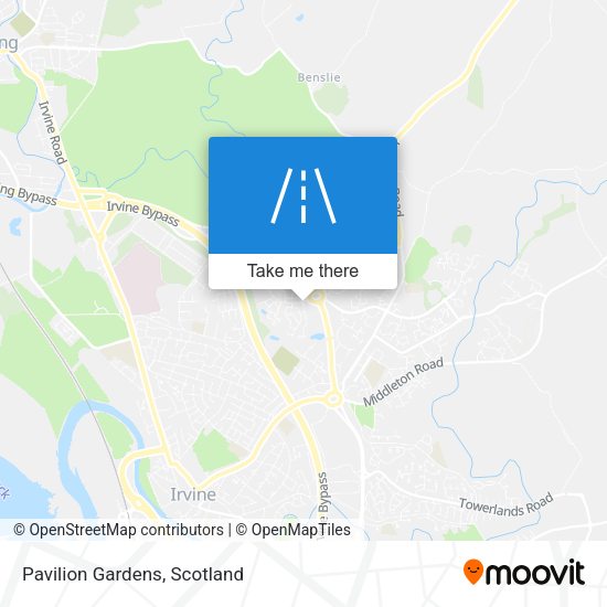Pavilion Gardens map
