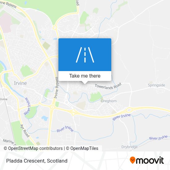 Pladda Crescent map