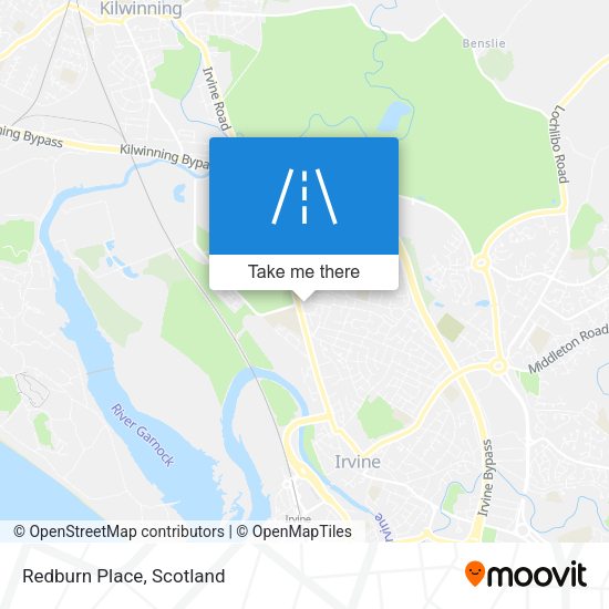 Redburn Place map