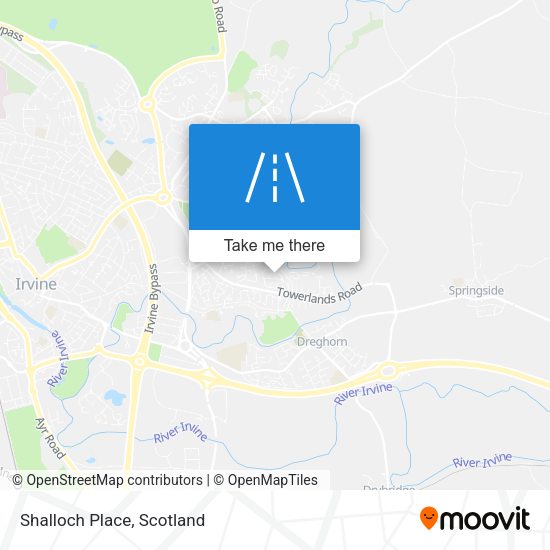 Shalloch Place map