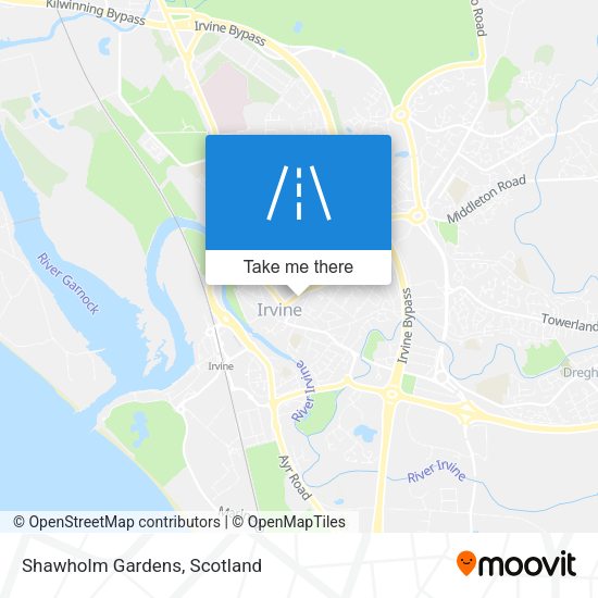 Shawholm Gardens map