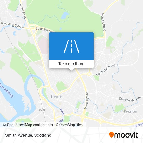 Smith Avenue map
