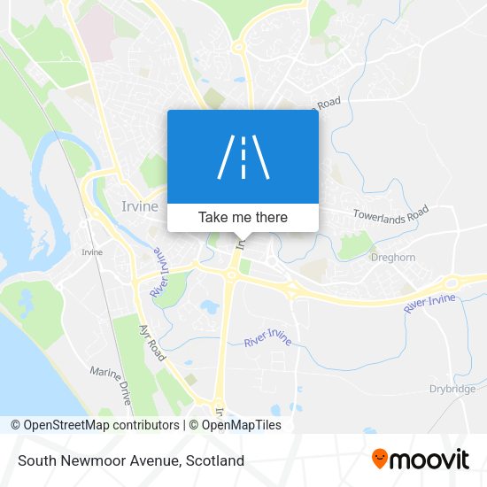 South Newmoor Avenue map
