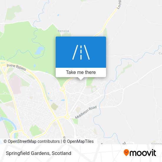 Springfield Gardens map