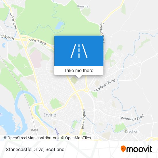 Stanecastle Drive map