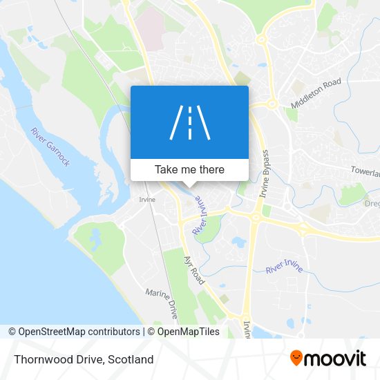 Thornwood Drive map